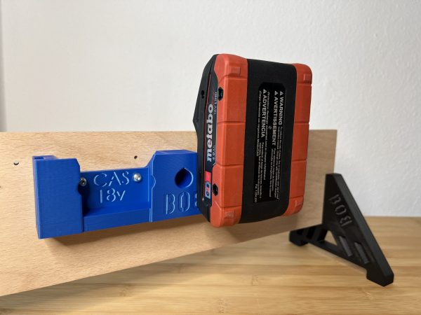 Akku Halter kompatibel mit Metabo und CAS 18V