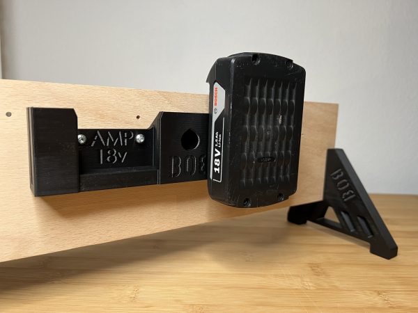 Akku Halter kompatibel mit Bosch Professional und AMPShare 18V