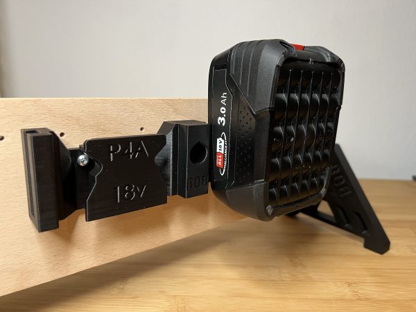Akku Halter kompatibel mit Bosch Home und Power for All 18V