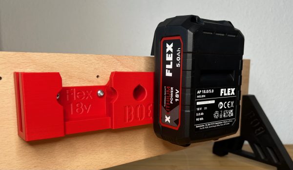 Akku Halter kompatibel mit Flex 18V