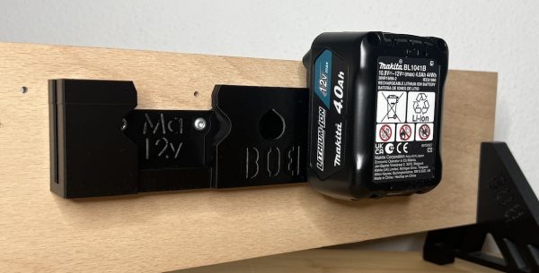 Akku Halter kompatibel mit Makita 12V