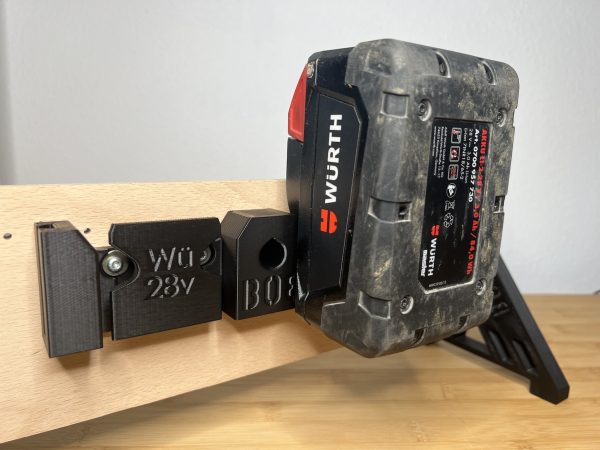 Akku Halter kompatibel mit Würth 28V